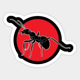 Black Ant Sticker